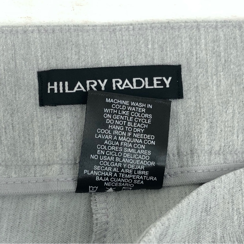 Hilary Radley Wm's Pull-On Pant • 26" Inseam • Tummy Control • Sz XL • Gray •NWT - Picture 9 of 12